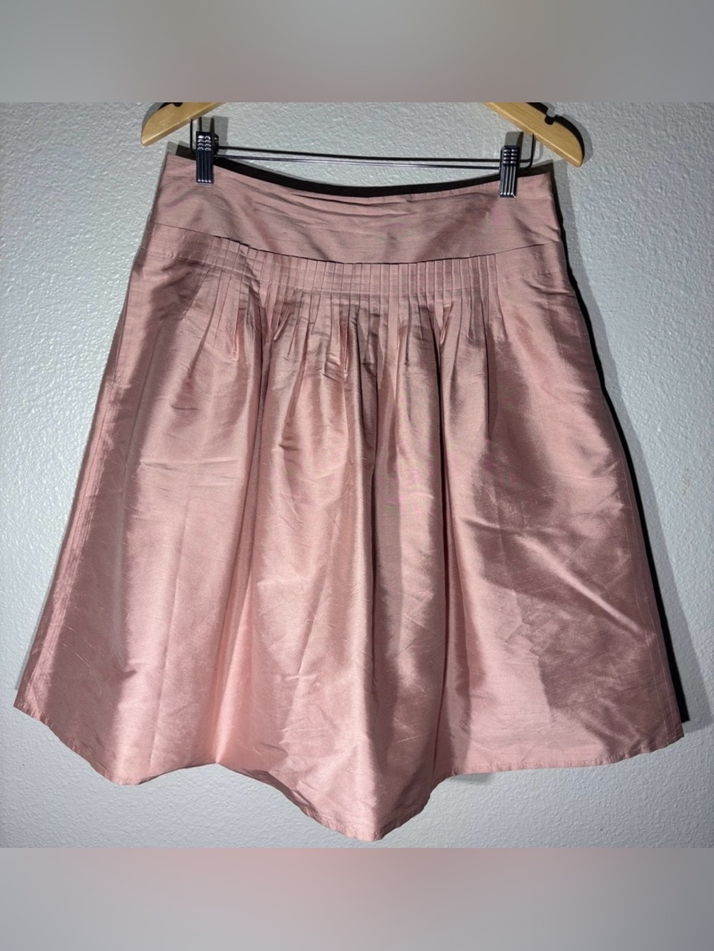 DKNY City Vintage Silk Dupioni Skirt - Picture 6 of 15